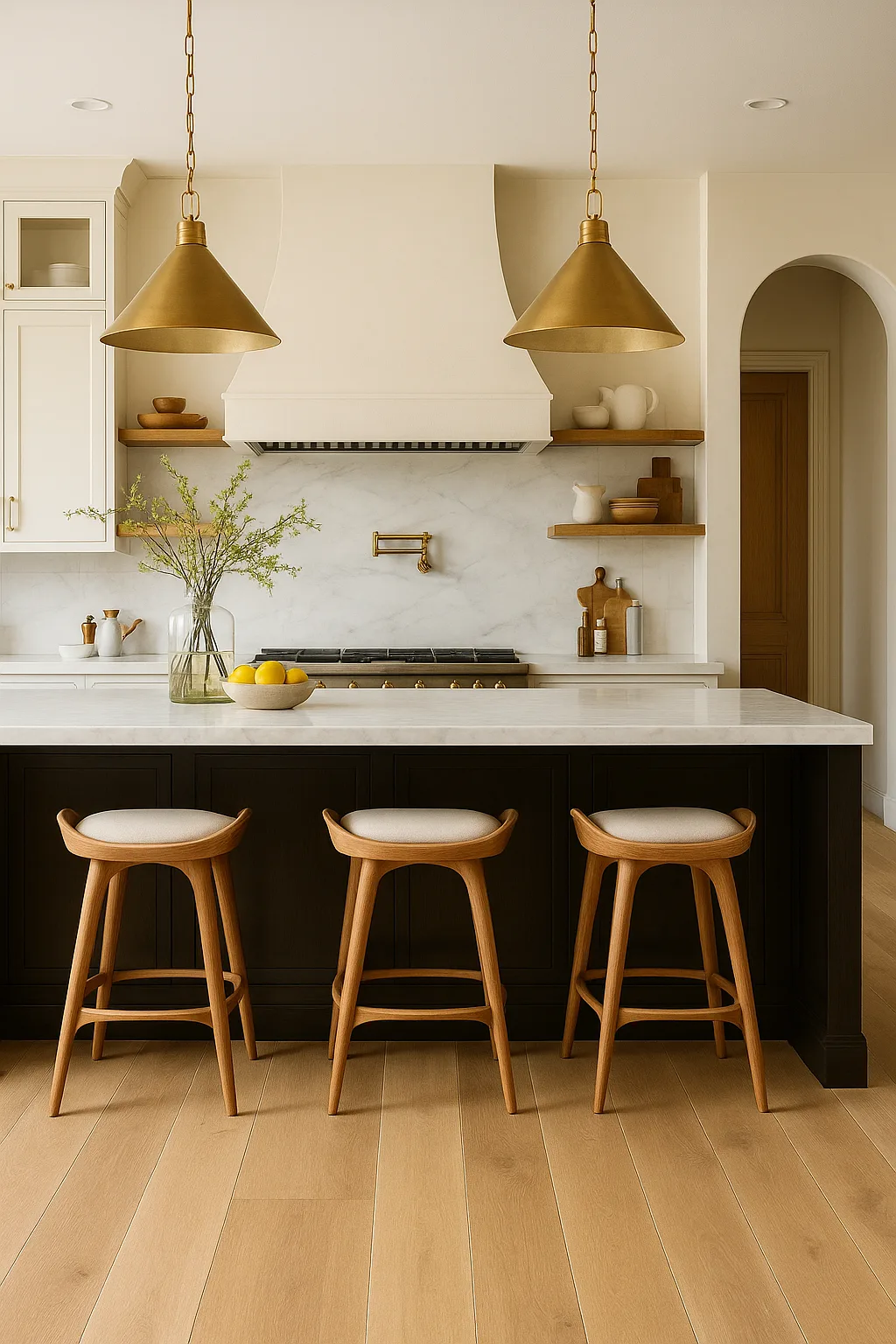 Elegant Mediterranean Kitchen with Brass Accents.png
